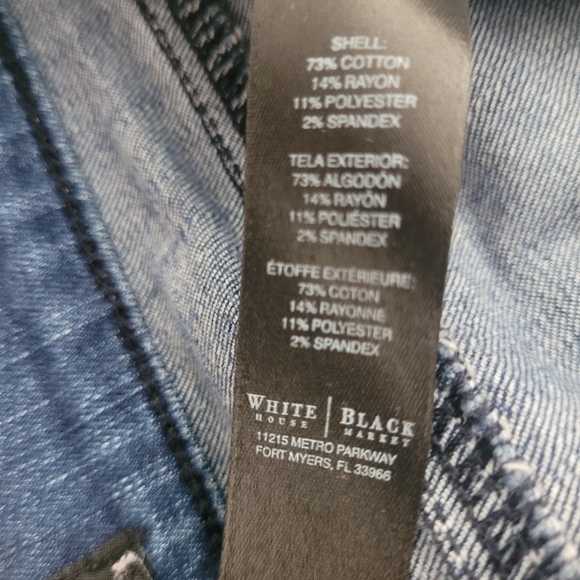 White House Black Market Noir Slim Ankle 27" Waist - Picture 4 of 9